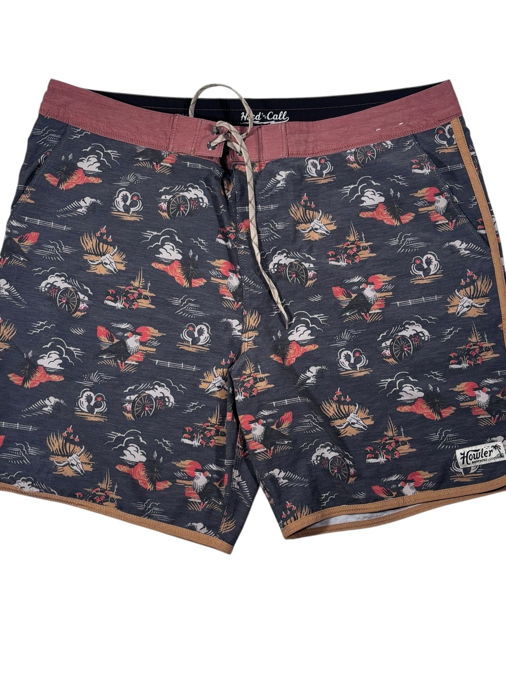Howler Brothers Bruja Boardshorts Size 38 surfcore athleisure gorpcore skatecore